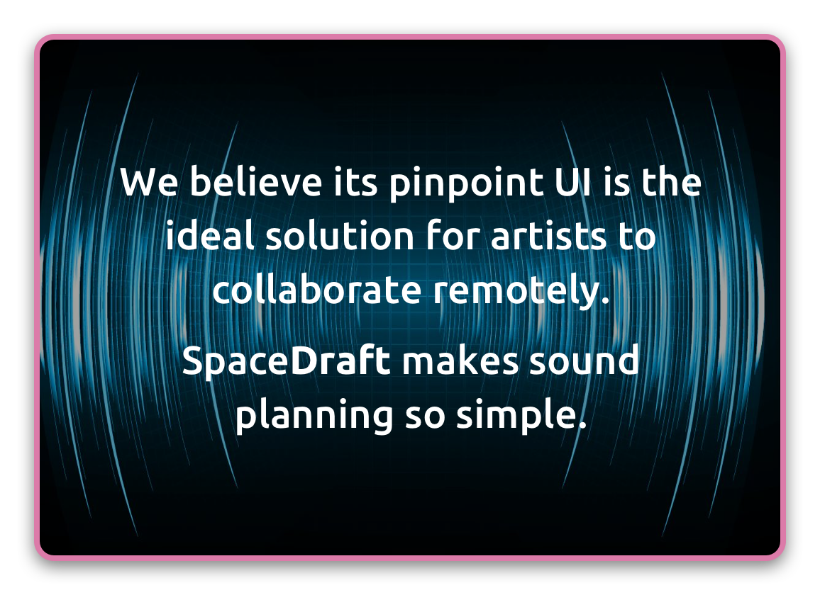 Ideal solution for spatial audio planning